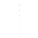 vægdekorationer stigeformet 2 stk 30x100 cm naturlig gren