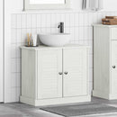 Vaskeskab med hylde VIGO Hvid og antik hvid 68 x 34 x 59 cm
