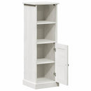 Badeværelsesskab VIGO Hvid og antik hvid 37 x 34 x 110 cm