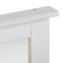 Spejl VIGO Antik hvid 55,5 x 5 x 70 cm Massivt fyrretræ