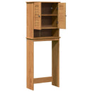 Toilet Skab med hylde VIGO Brun og honningbrun 60 x 27 x 161 cm