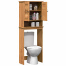 Toilet Skab med hylde VIGO Brun og honningbrun 60 x 27 x 161 cm