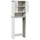 Toilet Skab med hylde VIGO Hvid og antik hvid 60 x 27 x 161 cm