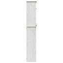 Vaskemaskineskab VIGO Hvid og antik hvid 72,5 x 27 x 161 cm