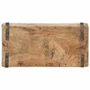 Bakke 4 stk. Brun 30 x 15 x 9 cm Solid genbrugs træ