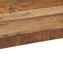 Sofabord Brun 110 x 55 x 40 cm Solid genbrugs træ