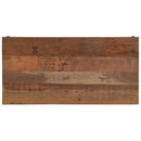 Sofabord Brun 110 x 55 x 40 cm Solid genbrugs træ