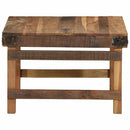 Sofabord Brun 60 x 55 x 40 cm Solid genbrugs træ