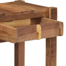 Konsolbord med skuffe Brun 107 x 33 x 76 cm Solid genbrugs træ