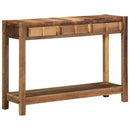 Konsolbord med skuffe Brun 107 x 33 x 76 cm Solid genbrugs træ