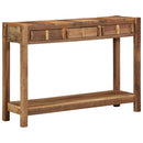 Konsolbord med skuffe Brun 107 x 33 x 76 cm Solid genbrugs træ