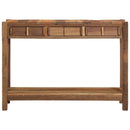 Konsolbord med skuffe Brun 107 x 33 x 76 cm Solid genbrugs træ