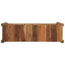 Konsolbord med skuffe Brun 107 x 33 x 76 cm Solid genbrugs træ