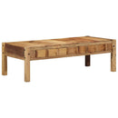 Sofabord med skuffe Brun 110 x 54 x 35 cm Solid genbrugs træ
