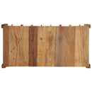 Sofabord med skuffe Brun 110 x 54 x 35 cm Solid genbrugs træ