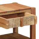 TV-skab med skuffe Brun 83 x 33 x 46 cm Solid genbrugs træ