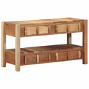 TV-skab med skuffe Brun 83 x 33 x 46 cm Solid genbrugs træ