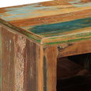 Sko skab med hylde Brun 110 x 35 x 40 cm Solid genbrugs træ