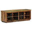 Sko skab med hylde Brun 110 x 35 x 40 cm Solid genbrugs træ