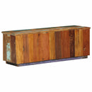 Sko skab med hylde Brun 110 x 35 x 40 cm Solid genbrugs træ