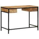 Skrivebord Brun 105 x 50 x 75 cm Massiv mango træ og metal