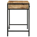 Skrivebord Brun 105 x 50 x 75 cm Massiv mango træ og metal