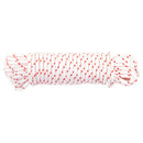 startsnor Ø4 mm 10 m nylon hvid og rød