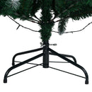 kunstigt juletræ med 300 LED-lys 210 cm