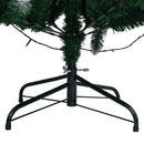 kunstigt juletræ med 300 LED-lys 240 cm