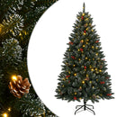 kunstigt juletræ 150 LED'er 120 cm
