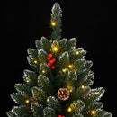 kunstigt juletræ 150 LED'er 120 cm