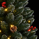 kunstigt juletræ 150 LED'er 120 cm