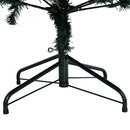 kunstigt juletræ med 300 LED-lys 210 cm