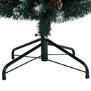 kunstigt smalt juletræ 150 LED'er 120 cm