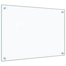 stænkplader 2 stk. 70x50 cm hærdet glas gennemsigtig