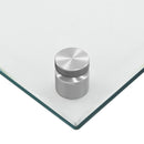 stænkplader 2 stk. 70x50 cm hærdet glas gennemsigtig