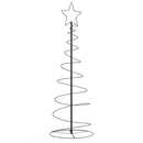 LED-juletræ 100 LED'er 150 cm varmt hvidt lys
