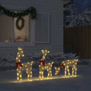 juledekoration rensdyr 3 stk 90 LED'er varm hvid