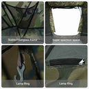 Fisketelt Camouflage 514 x 465 x 187 cm Polyester og Fiberglass