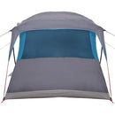 Familietelt Blå og grå 435 x 255 x 216 cm Polyester og Stål
