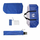 Myggenetstelt med tag Azure Blue 320 x 320 x 218 cm