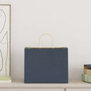 papirposer 250 stk. med håndtag 32x22x24 cm blå