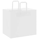 papirposer 250 stk. med håndtag 32x22x28 cm hvid