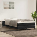 kontinentalseng uden madras 120x210 cm fløjl sort