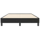 kontinentalseng uden madras 120x210 cm fløjl sort