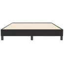 kontinentalseng uden madras 160x210 cm fløjl sort