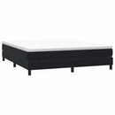 kontinentalseng uden madras 180x210 cm fløjl sort