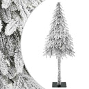 Kunstigt juletræ Hvid 76 x 76 x 180 cm Polyethylen og Metal