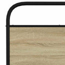 sengeramme uden madras 200x200 cm metal sonoma-eg