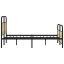 sengeramme uden madras 137x190 cm sonoma-eg